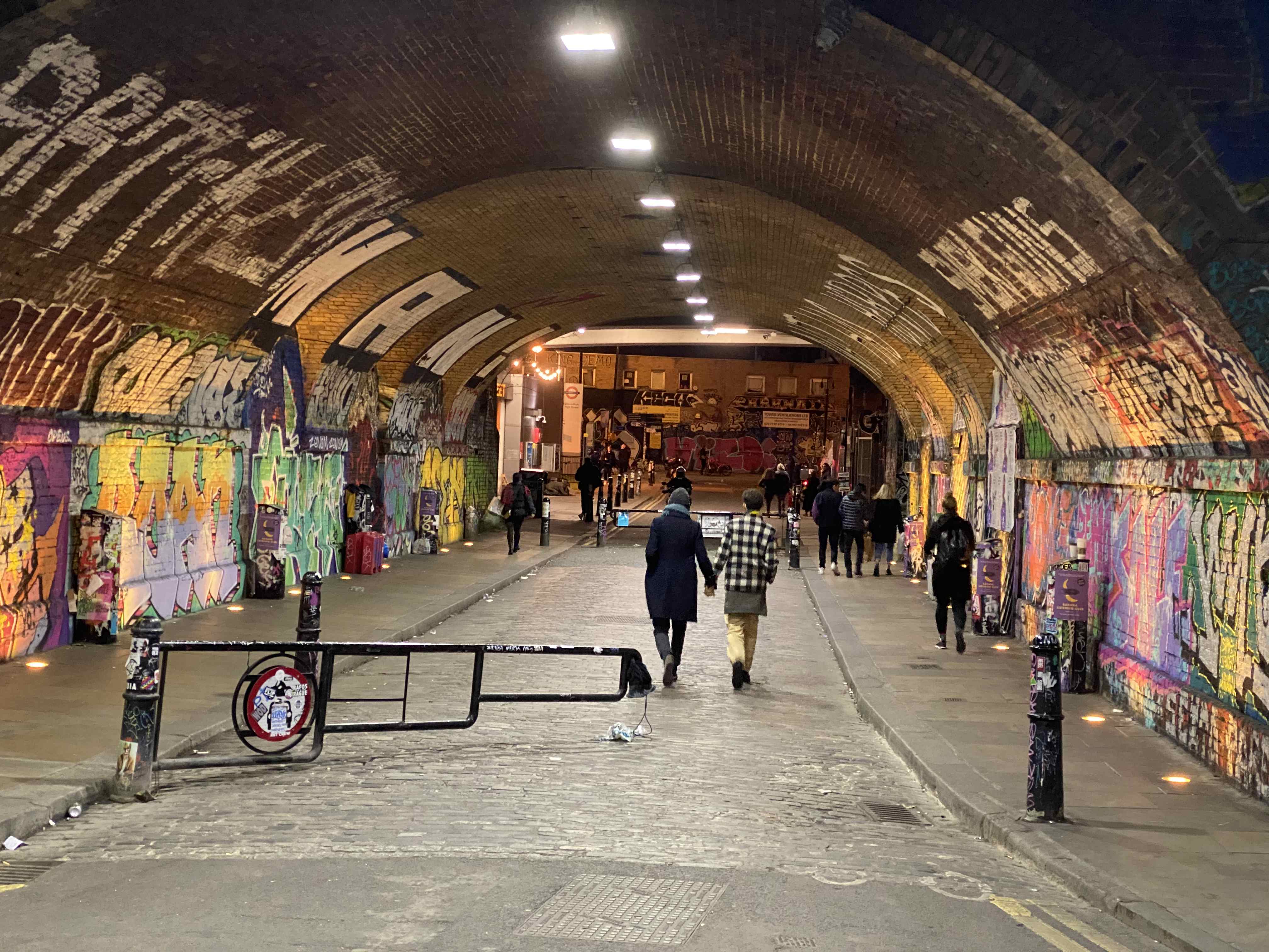 People walking